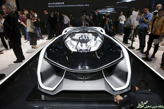  خودروی فارادی از شرکت ffzero1