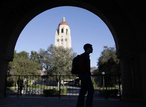 ۳. دانشگاه استنفورد در شهر سانفرانسیسکو در ایالت کالیفرنیای آمریکا