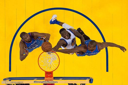   از سری مسابقات بسکتبال NBA در کالیفرنیا (USA TODAY)