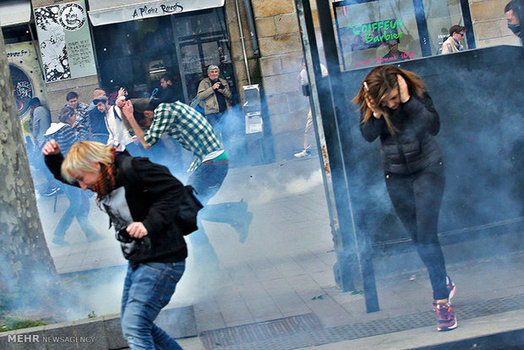 نا آرامی های فرانسه ادامه دارد. (Reuters)