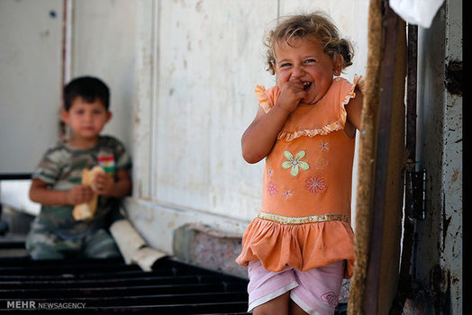 کودکان سوری در اردوگاه پناهندگان ترکیه (AP)