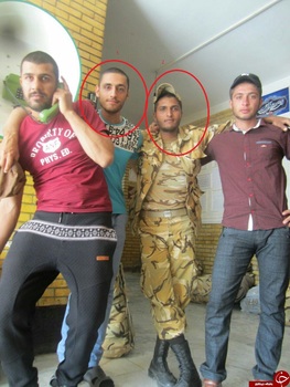 سمت راست:امین اشرف-سمت چپ:وحید قاسم پور