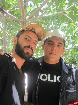 سمت راست:ماجد حافظی-سمت چپ:سعید امیدواری