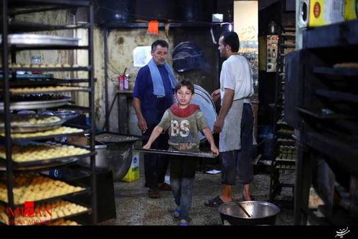 شیرینی پزی در دمشق، سوریه