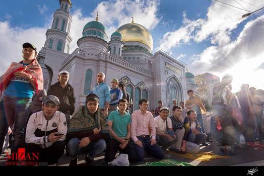 مسجد اعظم مسکو، روسیه