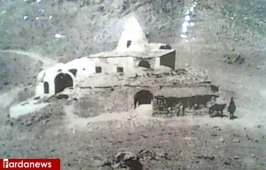 ساختمان امامزاده در سال ۱۳۱۲ هجری قمری