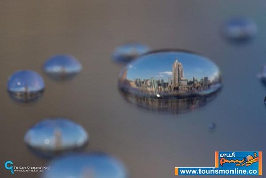 ساختمان امپایر استیت در منهتن نیویورک