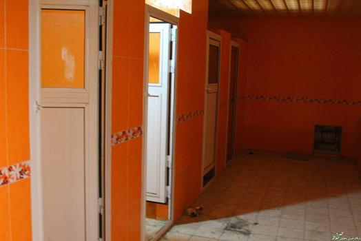 وضعیت اسفناک سرویس های بهداشتی و رختکن ورزشگاه 