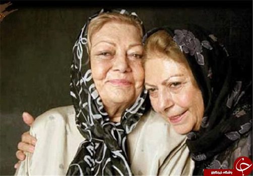 مرحومه نادره حمیده خیر آبادی و ثریا قاسمی/بازیگر