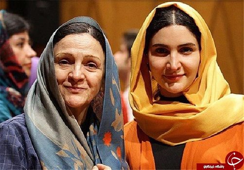 گلاب آدینه و نورا هاشمی بازیگر