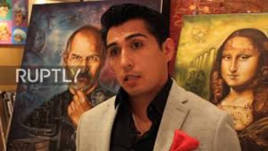  کریستیام راموس نقاش مکزیکی تبار 