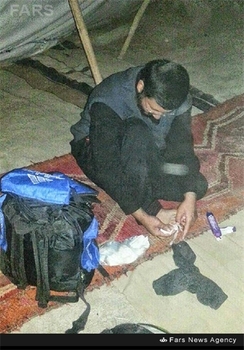  شهید مدافع حرم علی تمام زاده