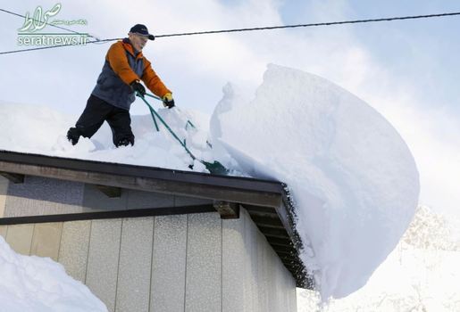 برف روبی یک مرد ژاپنی - یاماگاتا، ژاپن