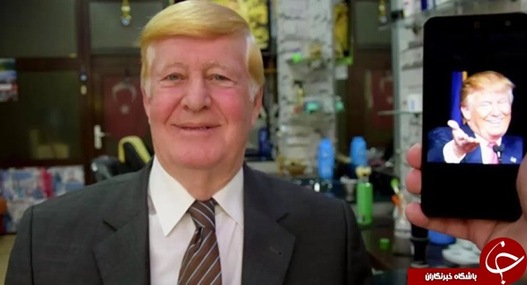 شباهت عبدالله تاپکو، شهروند ترکیه ای با دونالد ترامپ