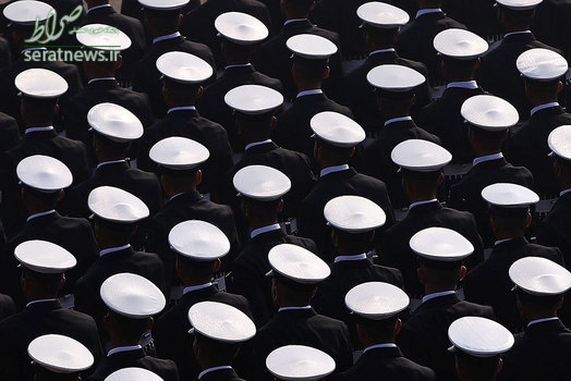 تمرین رژه سربازان هندی در آستانه روز جمهوری این کشور در دهلی نو