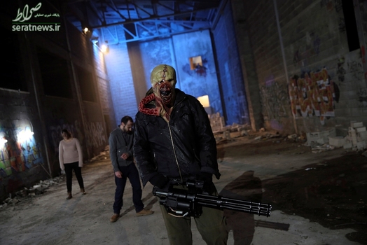 زامبی ها در خیابان های مادرید برای ترویج آزادی اسپانیایی