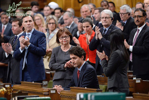 تحسین جاستین ترودو نخست وزیر کانادا در پارلمان این کشور پس از اینکه حمله به مسجد کبک را تروریستی خواند