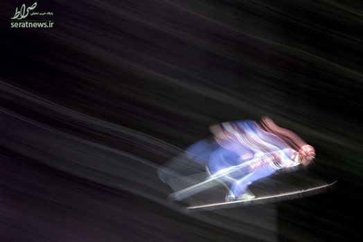 پرواز اسکی باز آمریکایی در رقابت های جهانی آلمان