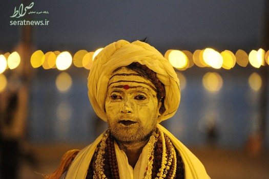 مرتاض هندی در الله آباد هند