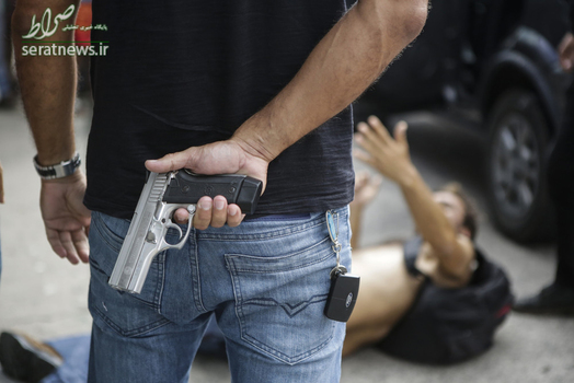 بازداشت یک سارق فروشگاه های الکترونیکی پس از شلیک به پایش در ایالت اسپیریتو سانتو برزیل