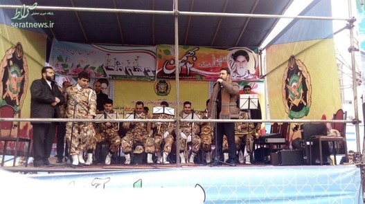 غرفه فرهنگی نیروی زمینی ارتش مستقر در چهار راه ولیعصر