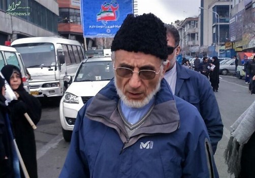 حضور مصطفی میرسلیم عضو مجمع تشخیص مصلحت نظام در راهپیمایی