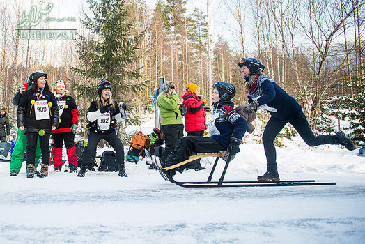 مسابقه سورتمه رانی در اسلوی نروژ