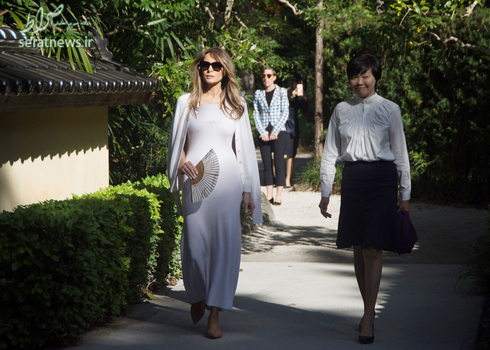  ملانیا ترامپ، همسر رییس جمهور برزیل و آکی آبه، همسر نخست وزیر ژاپن