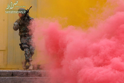 تمرین نظامی نیروهای ارتش و پلیس مقدونیه در اسکوپیه