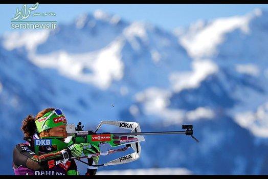  جام جهانی بیاتلون یا ورزش دو گانه زمستانی (تیراندازی و اسکی) در اتریش