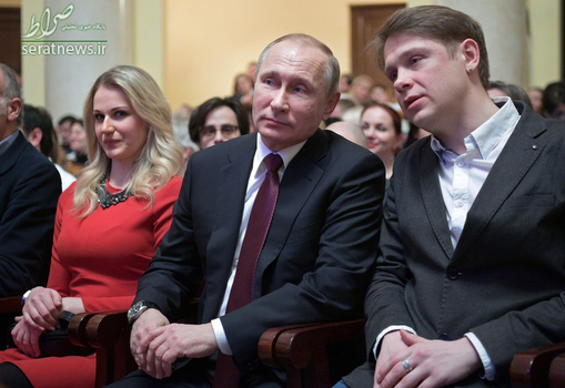 حضور ولادیمیر پوتین رییس جمهور روسیه در یک جشنواره بین المللی هنر زمستانی در سوچی