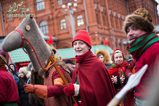 شن یک هفته‌ای ماسلنیتسا در پایتخت روسیه