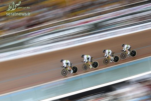 تیم دوچرخه سواری زنان استرالیا  در رقابت های جام جهانی در کلمبیا