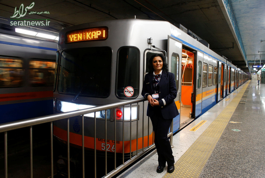 سرپیل سیگدم 44 ساله یک راننده مترو در استانبول ترکیه