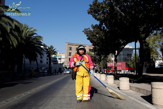 جونا دیاز 43 ساله یک رفتگر شهرداری در مکزیکوسیتی مکزیک