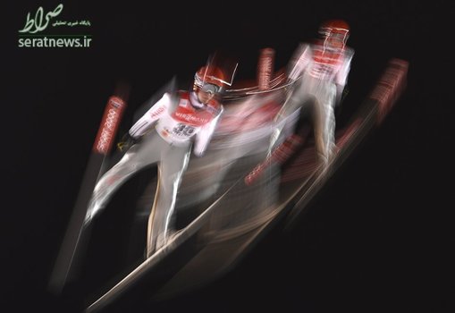 پرش اسکی باز آلماین در رقابت های جهانی 