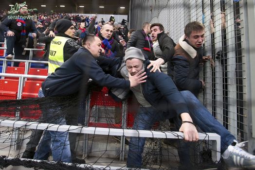 درگیری بین طرفداران زسکا مسکو و زنیت در روسیه