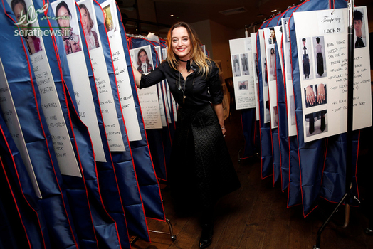 آلیس تمپرلی 41 ساله طراح مد در لندن انگلیس