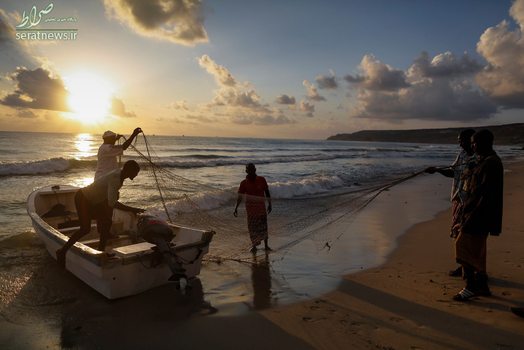 ماهیگیران آماده رفتن به دریا در منطقه نیمه خودمختار پونتلند سومالی