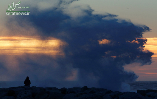 غروب آفتاب در مارسی فرانسه