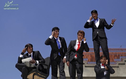 یک گروه سیرک سیار برای کودکان در کابل افغانستان