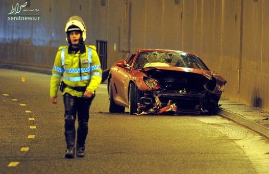 تصادف رونالدو در زمانی حضورش در یونایتد