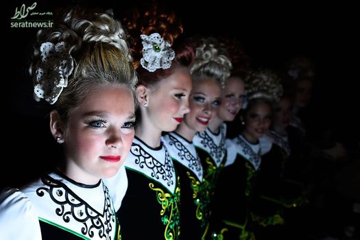 شرکت کندگان در مسابقات قهرمانی رقص جهانی در دوبلین ایرلند