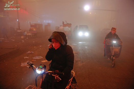 آلودگی شدید هوا در چین