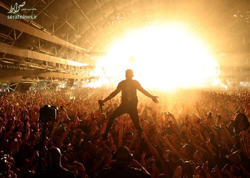 جشنواره موسیقی در ایندیو، کالیفرنیای آمریکا