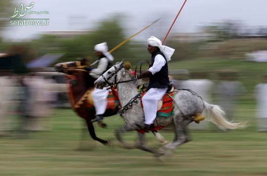 مسابقه اسب سواری در اسب سواری در اسلام آباد پاکستان