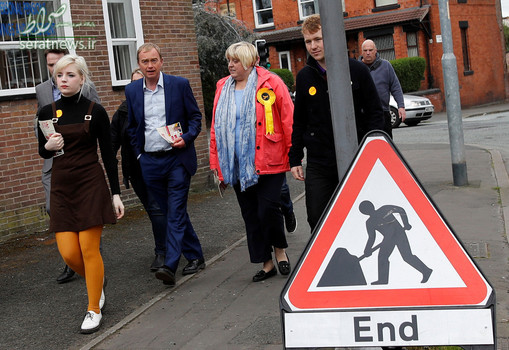 راه اندازی کمپین انتخاباتی تیم فارون رهبر حزب لیبرال دموکرات انگلیس در منچستر