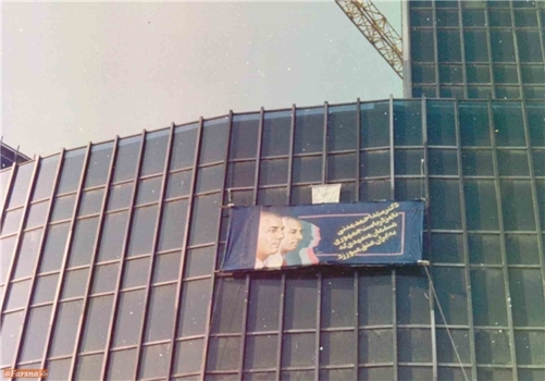 تبلیغات در میدان ولی‌عصر(عج)