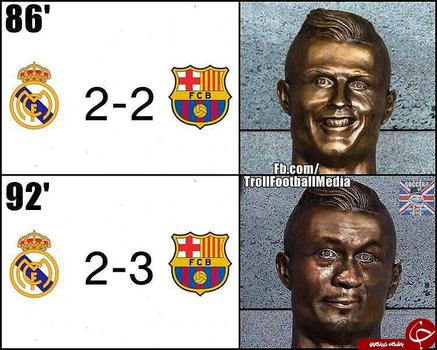  رئالی ها قبل و بعد از دقیقه ۹۲