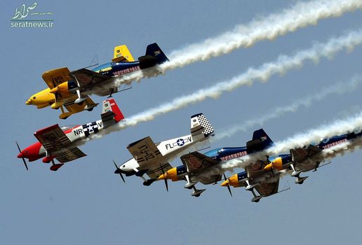 نمایش هوایی هواپیماها در ژنگ ژو چین